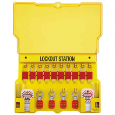 MASTER LOCK 1483BP1106, SAFETY SERIES LOCKOUT STATIONS